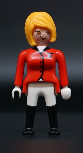 Playmobil figure woman riding - figure,