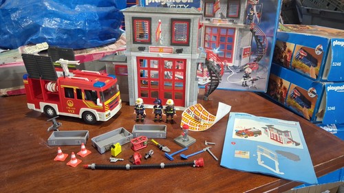 Playmobil 9052 fire station - 9052, &
